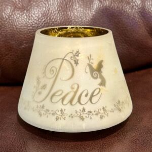 Yankee Candle Flickering Sentiments Glass Jar Shade #1179079 Retired